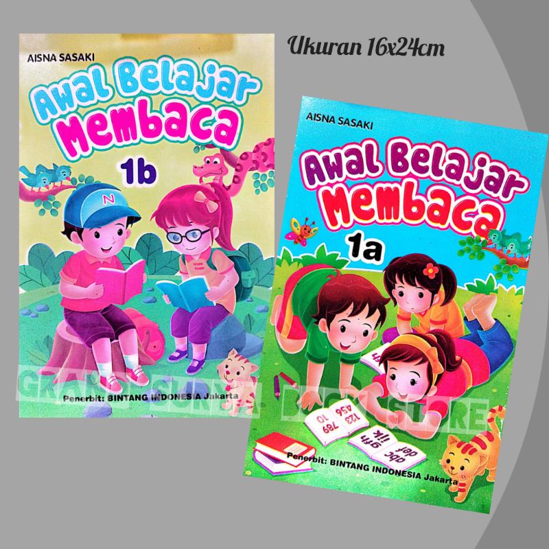 Jual Buku Awal Belajar Membaca 1a,1b (16x24cm) | Shopee Indonesia