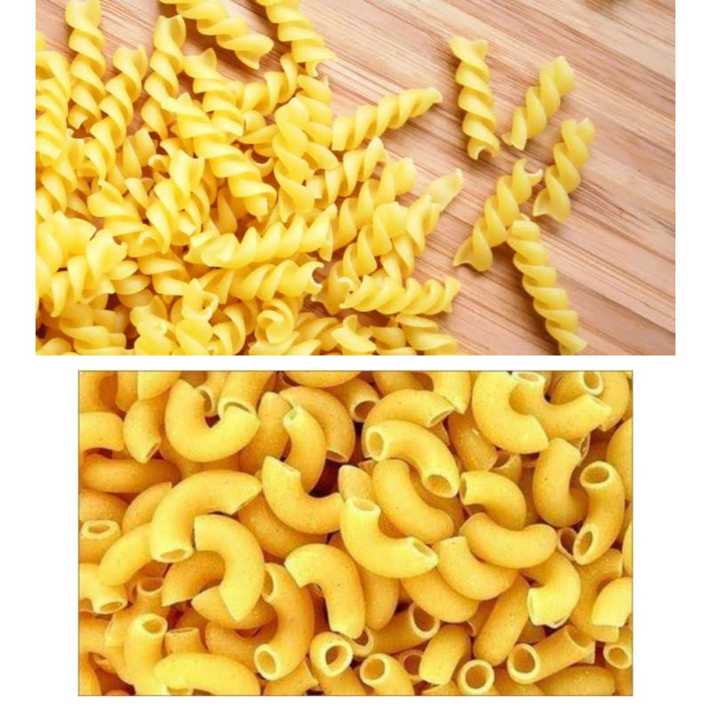 Jual Makaroni Makroni Macroni Macaroni Pasta Pipa Ulir Fusili Mentah