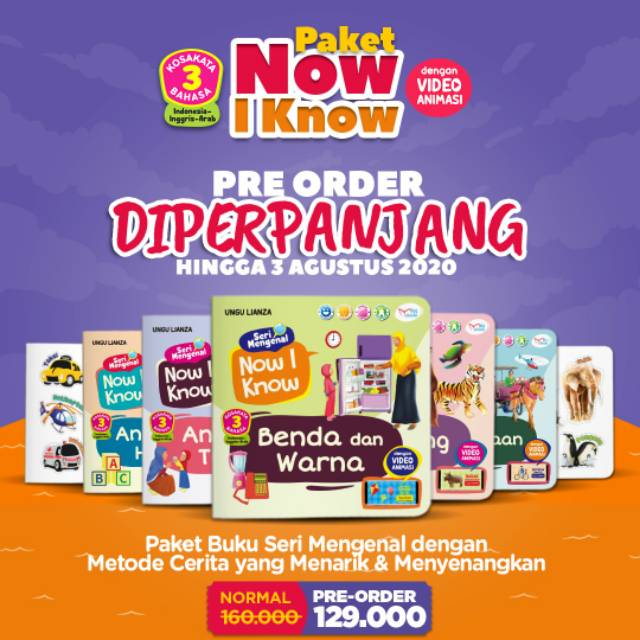 Jual Seri Mengenal Now I Know Shopee Indonesia