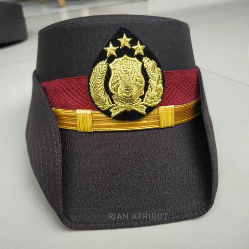 Jual TOPI PET PDU POLWAN PERWIRA, PET POLRI, PET PDU Shopee Indonesia