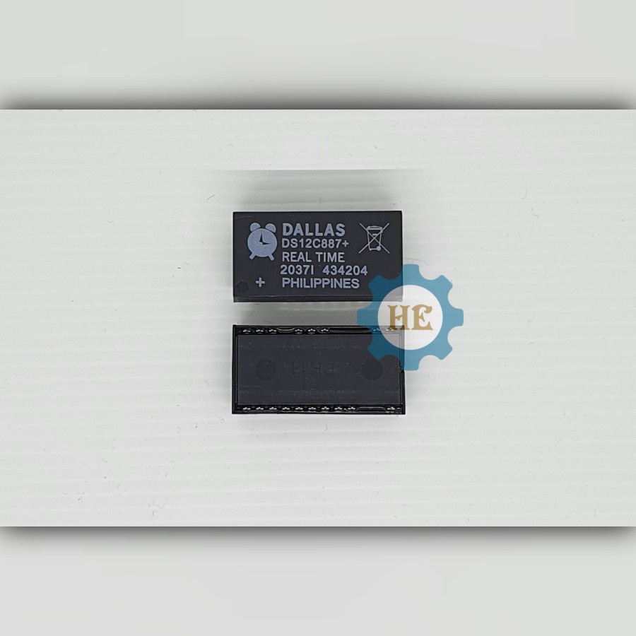 Jual IC CLOCK DALLAS DS12C887+ / IC TIMER DALLAS MAINBOARD | Shopee ...