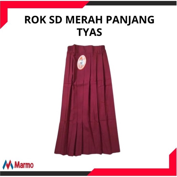 Jual Seragam TYAS - Rok Merah Panjang Sekolah SD | Shopee Indonesia
