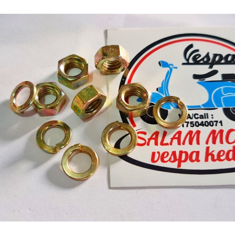 Jual Mur Ring Untuk Baut Tromol Vespa Klasik Sprint Px Excel Exclusive