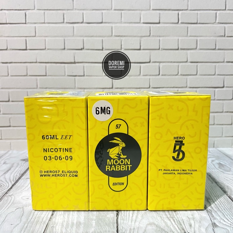 Jual MOON RABBIT 60ML HERO57 | Shopee Indonesia