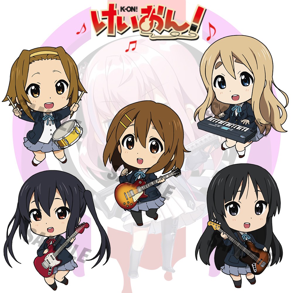 Jual Gantungan Kunci K-ON! / Keychain Anime K-ON / Ganci Yui, Mio ...