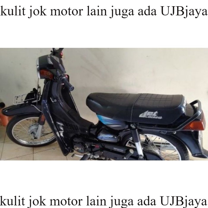 Jual Sarung Jok Motor Rc 100 BAHAN ORI Kulit Jok Motor Rc 100 S2 ...
