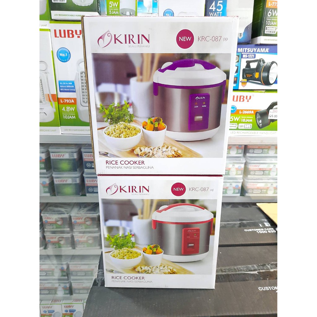 Jual Kirin Rice Cooker Magicom 1 Liter 3in1 Non-Stick 1L KRC-087 RD ...