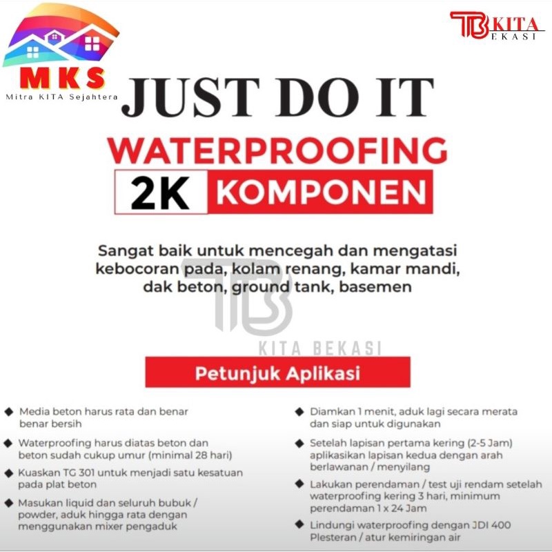 Jual JDI 650 By LEMKRA 25 Kg / ANTI BOCOR JDI 650 25 Kg/ WATERPROOFING ...