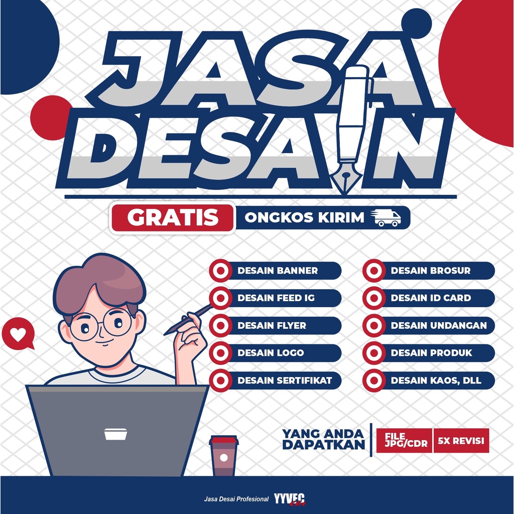 Jasa Desain Grafis Brosur Pamflet Flyer Pamplet Menu Baliho Spanduk X ...