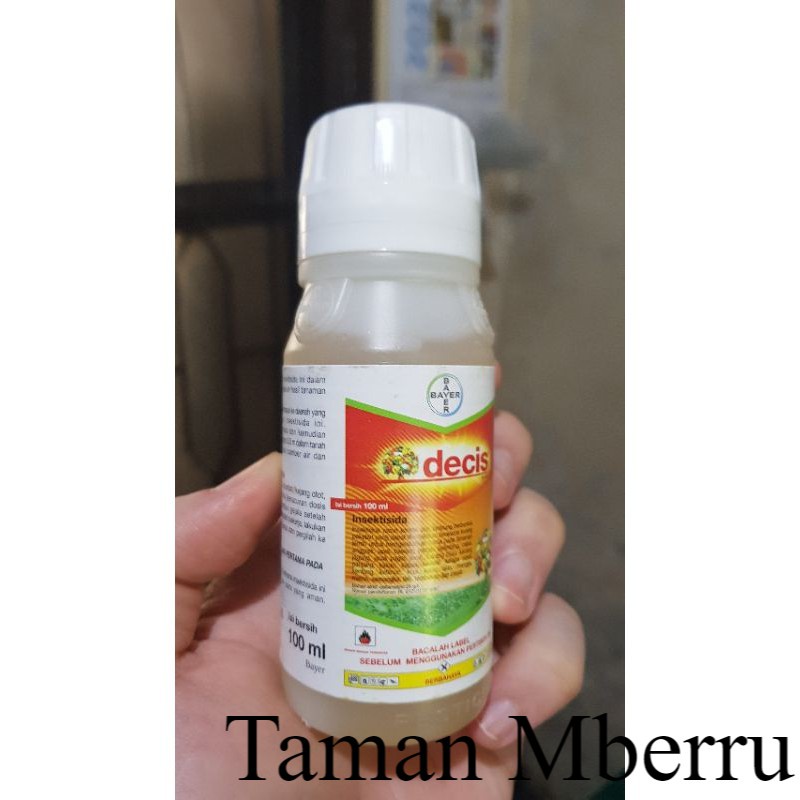 Jual Decis 100ml insektisida racun pembasmi hama Tersedia obat-obatan ...