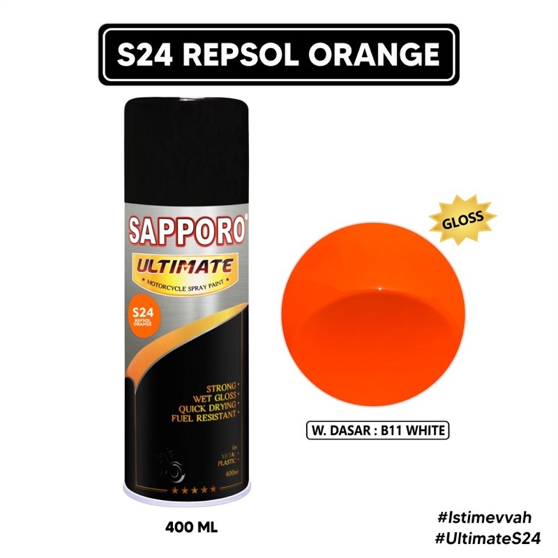 Jual SAPPORO ULTIMATE REPSOL ORANGE S24 (HARGA DI OFFLINE STORE LEBIH ...