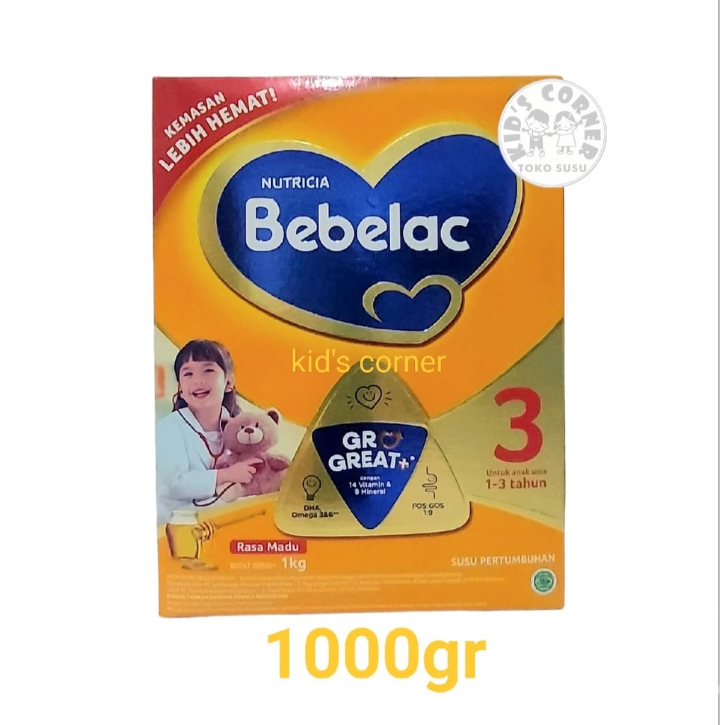 Jual Bebelac 3 1000gr madu susu pertumbuhan nutricia | Shopee Indonesia