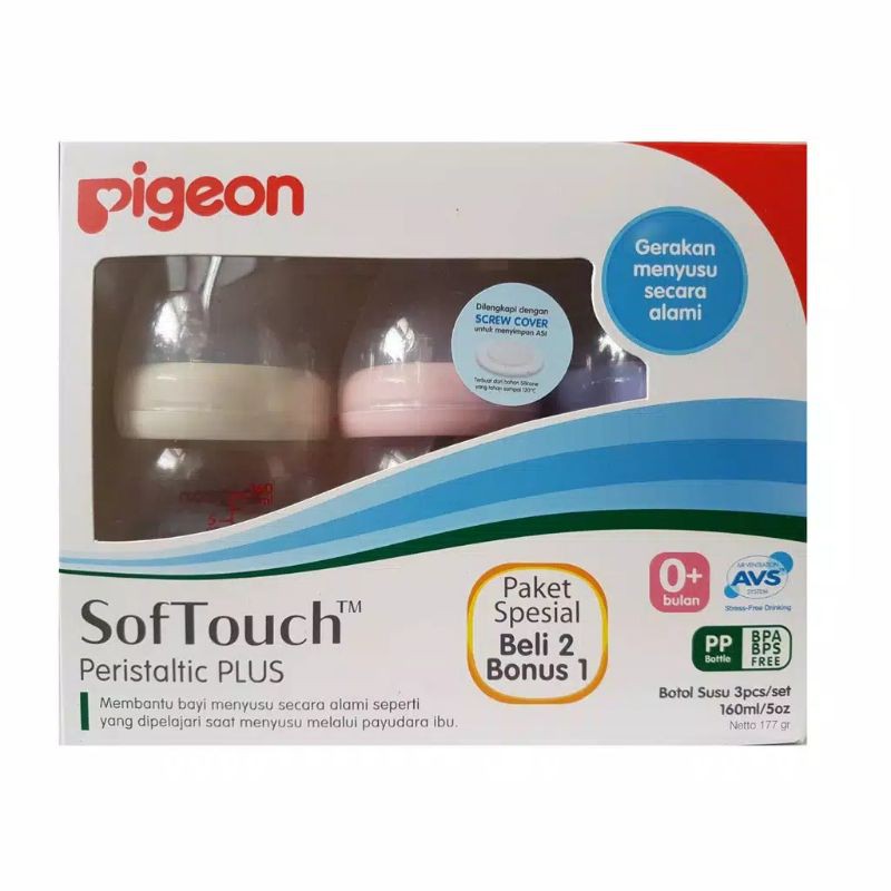 Jual 1 pak Botol pigeon souftouch160ml atau 240ml | Shopee Indonesia