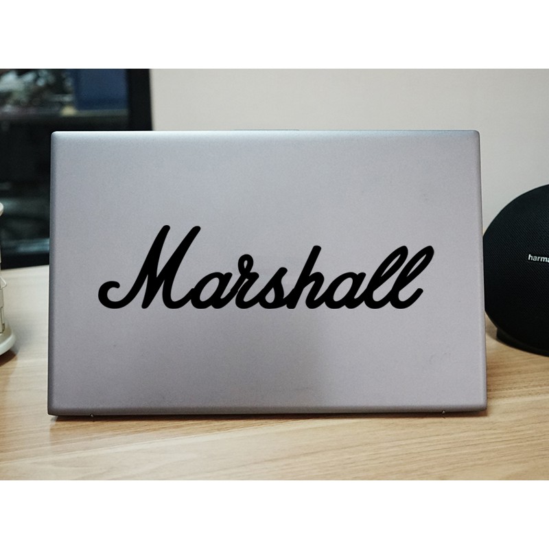 Jual stiker laptop marshall custom cutting stiker | Shopee Indonesia