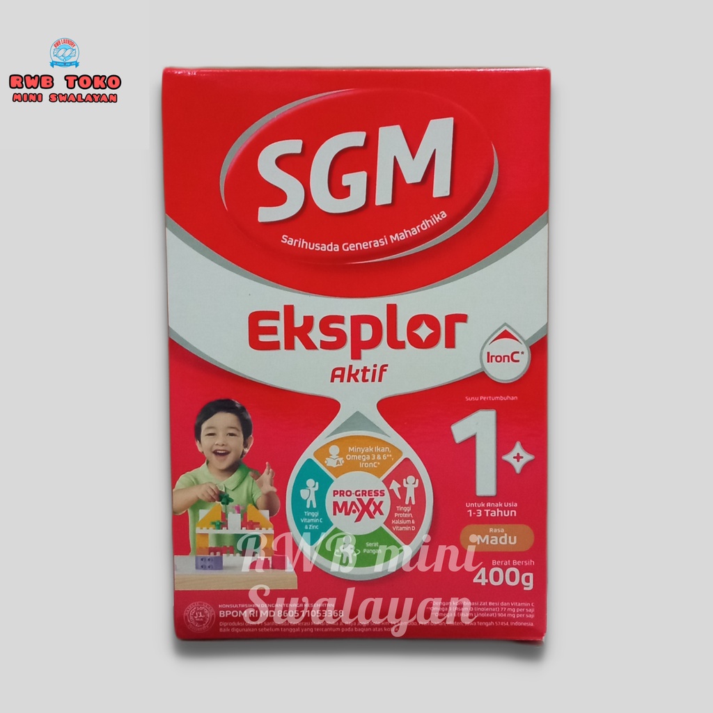 Jual SGM Eksplor 1+ 400gr Rasa Madu | Shopee Indonesia