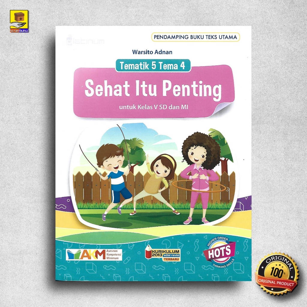 Jual BUKU TEMATIK SD KELAS 5 TEMA 1 2 3 4 5 6 7 8 9 AKM - HOTS PLATINUM ...