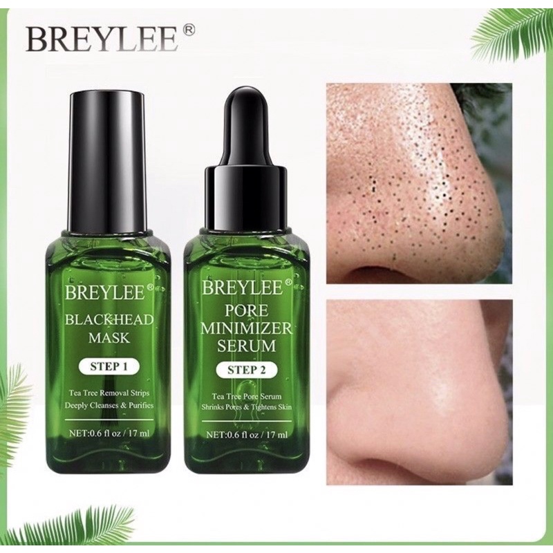 Jual Breylee blackhead mask peel off masker komedo step 1 & step 2