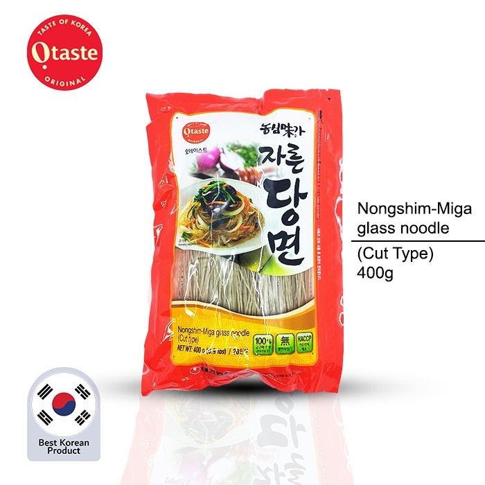 Jual Nongshim Miga Glass Noodle (Cut type)/Bihun Korea/Mie Korea
