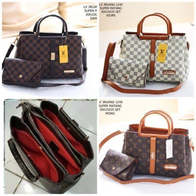 Jual ransel mini lv ransel wanita backpack fashion tas batam tas import  Limited di lapak heri s