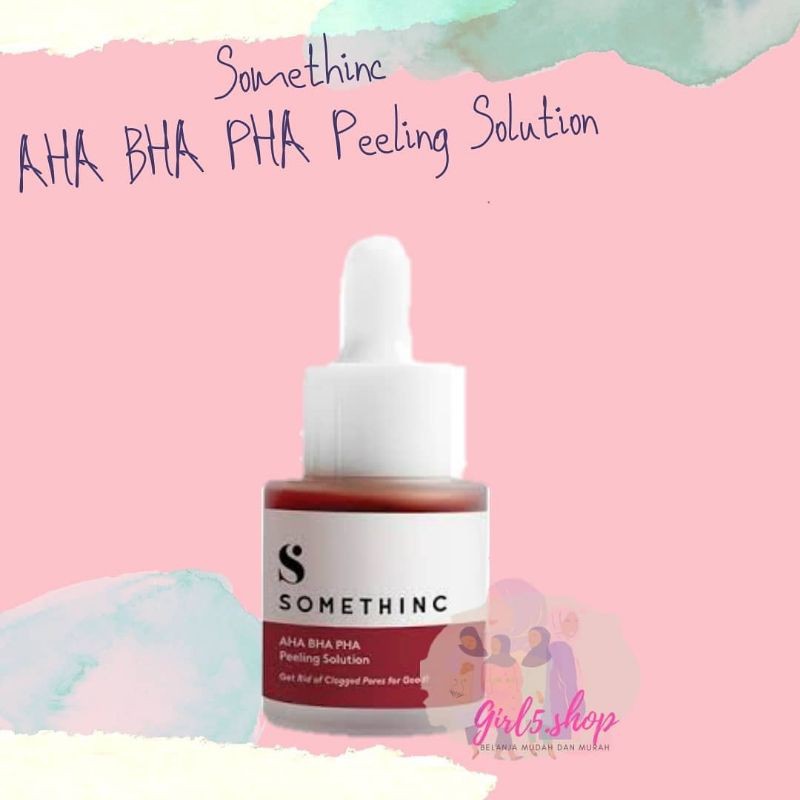 Jual SOMETHINC AHA BHA PHA PEELING SOLUTION EXFOLIASI SERUM 20 ml ...