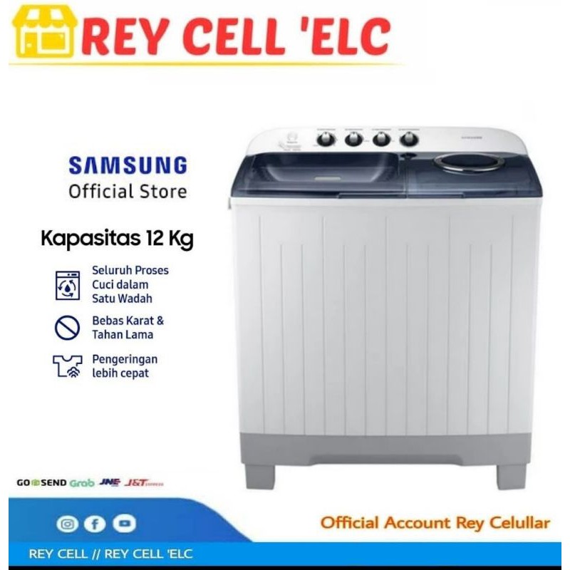 Jual Mesin Cuci Samsung 12Kg 2 Tabung | Shopee Indonesia