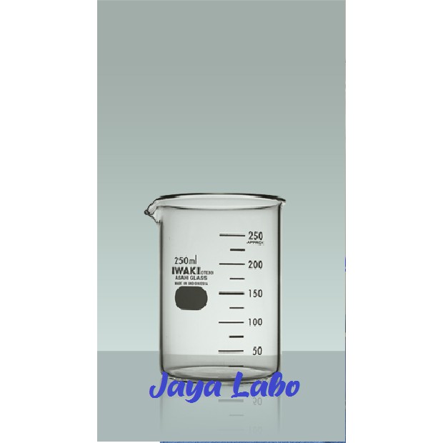 Jual Beaker Glass Iwaki Vol 50 Ml Gelas Piala Alat Laboratorium Original Iwaki Shopee 8913