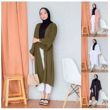 Yura Long Outer - Grey