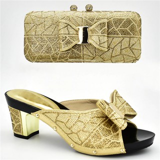 Jual Import New Arrival Italian Shoes with Matching Bags for Wedding ...