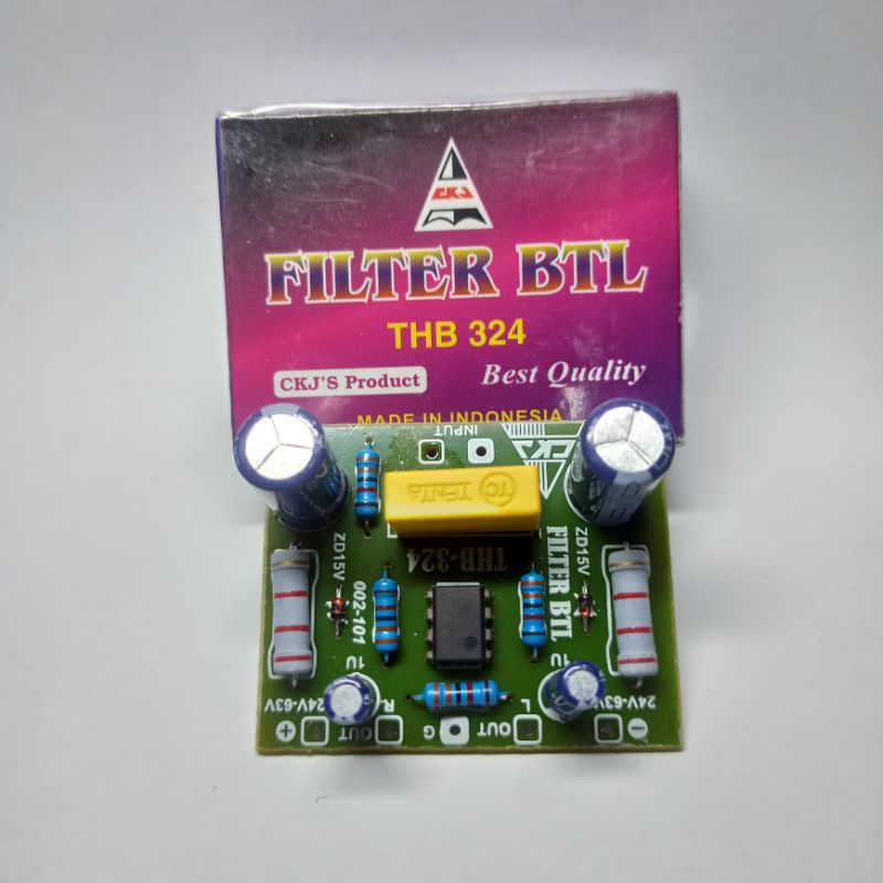 Jual KIT POWER AMPLIFIER FILTER BTL THB 324 BEST QUALITY CKJ | Shopee ...