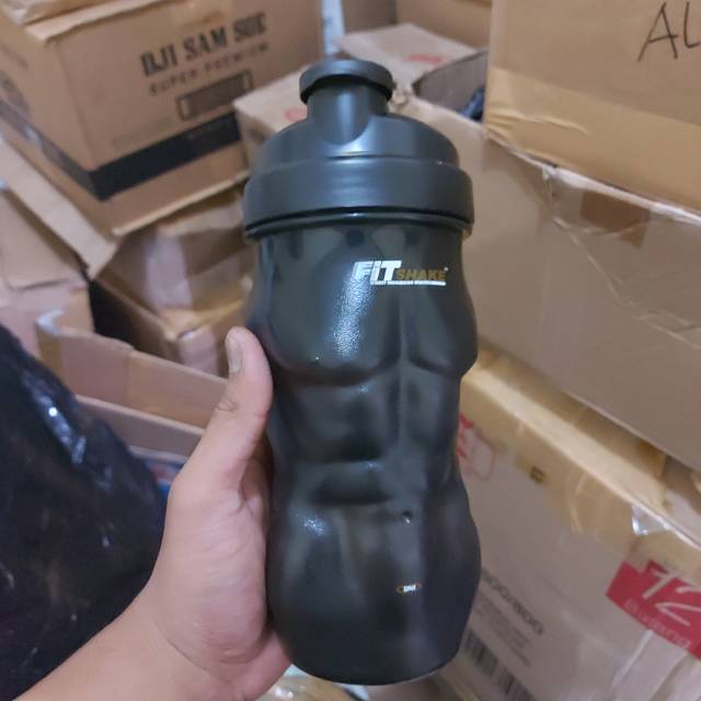 Jual FIT SHAKE MUSCLE 900 ML SHAKER BOTTLE FITNESS ON GYM SURABAYA