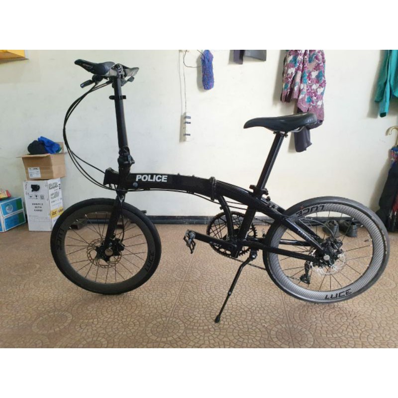 Jual sepeda lipat seli element ecosmo police 11 speed free ban schawlbe ...