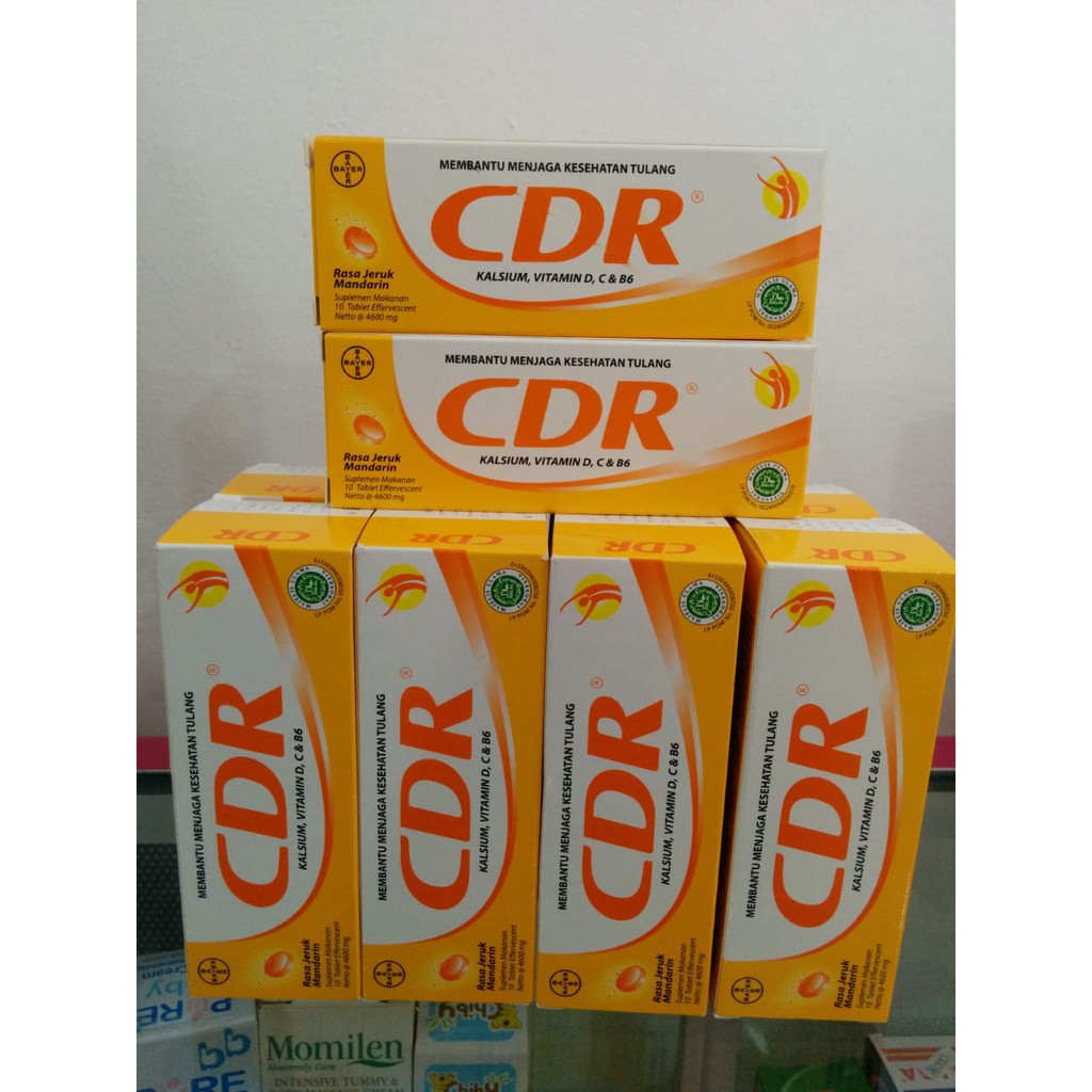 Jual CDR Vitamin C, B6, D daya tahan tubuh | Shopee Indonesia