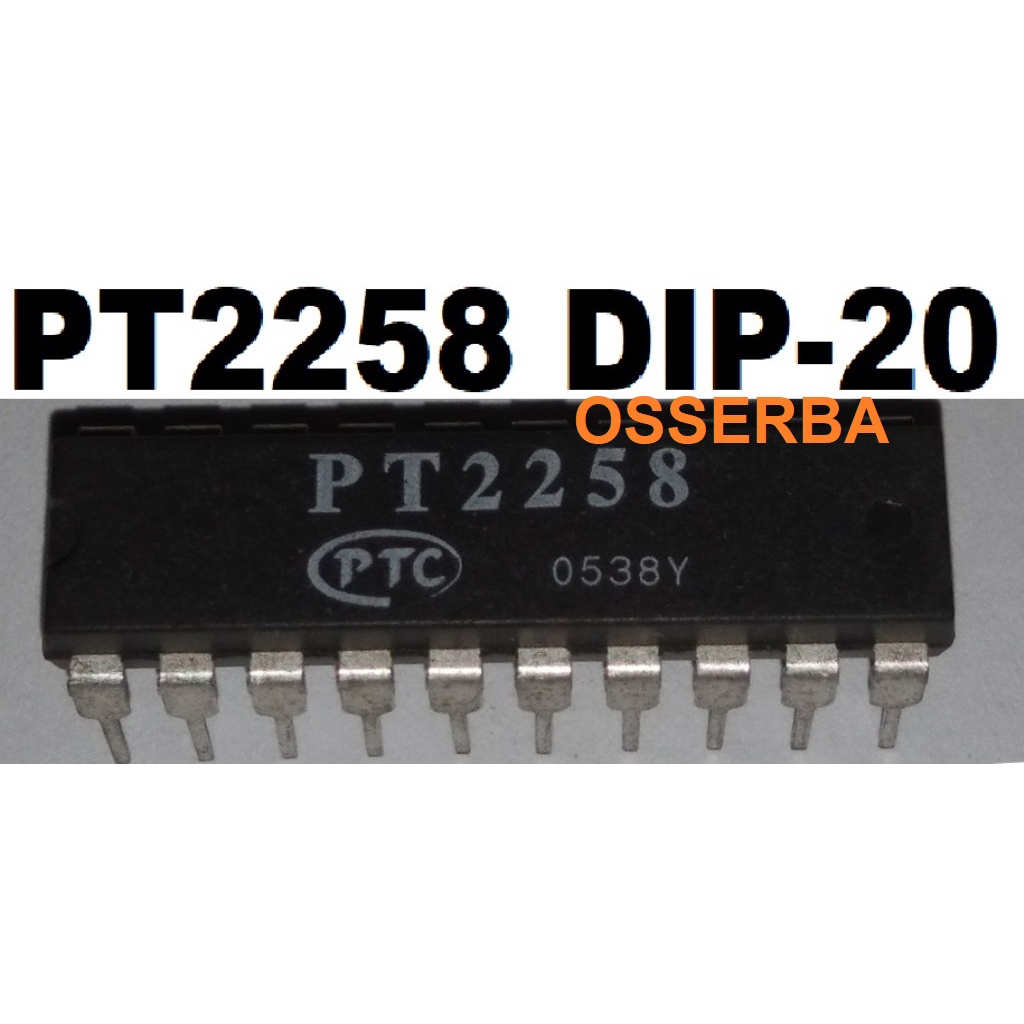 Jual PT2258 6 channel Digital Volume Control IC w CMOS Technology