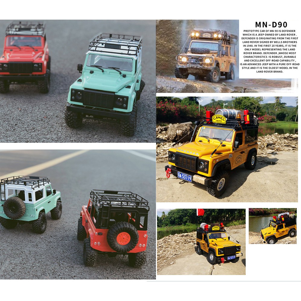Jual MN-D90 D90 RC Car Defender Adventure 1/12 4WD RTR | Shopee Indonesia