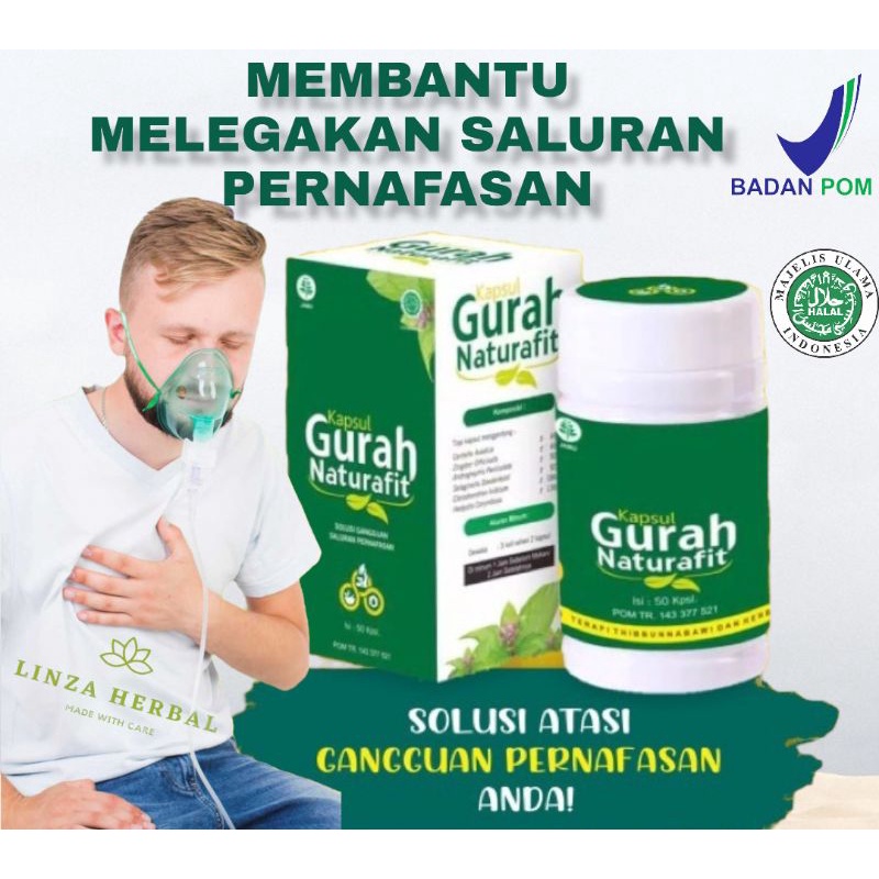 Jual Gurah BRONFIT Obat Herbal Saluran Pernafasan - NATURAFIT Asma ...