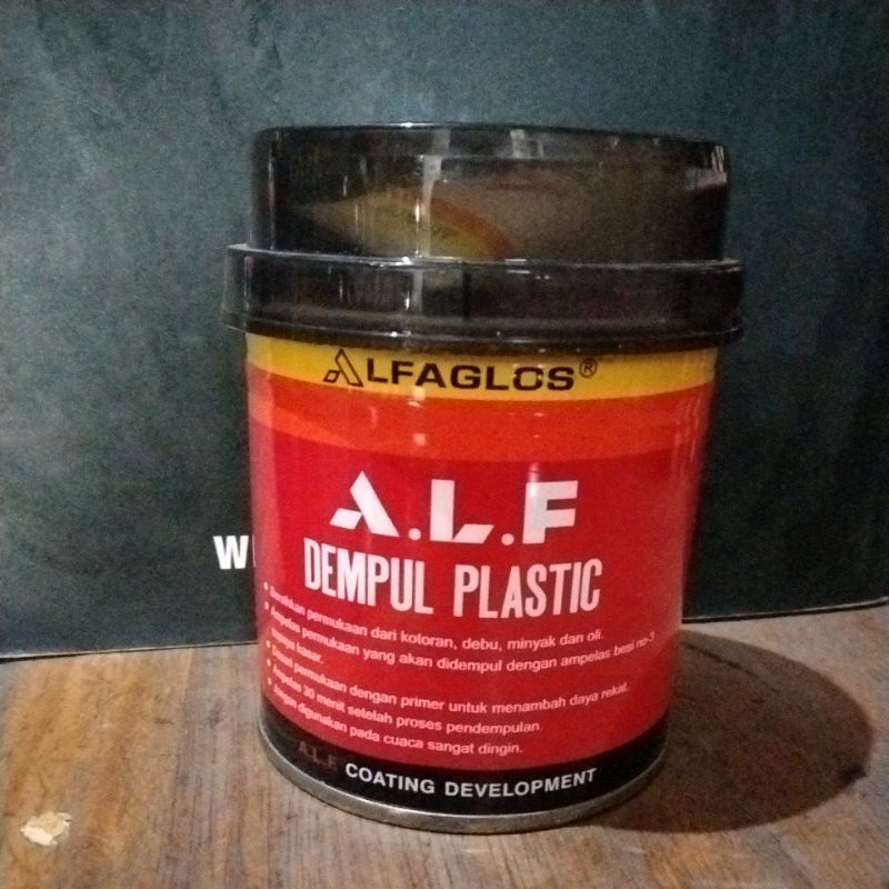 Jual Dempul ALFAGLOS 250grm / Dempul Mobil / Dempul Plastik | Shopee ...