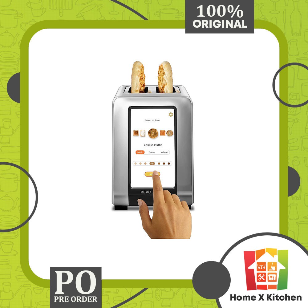Revolution Cooking R180 High-Speed 2-Slice Stainless Touchscreen