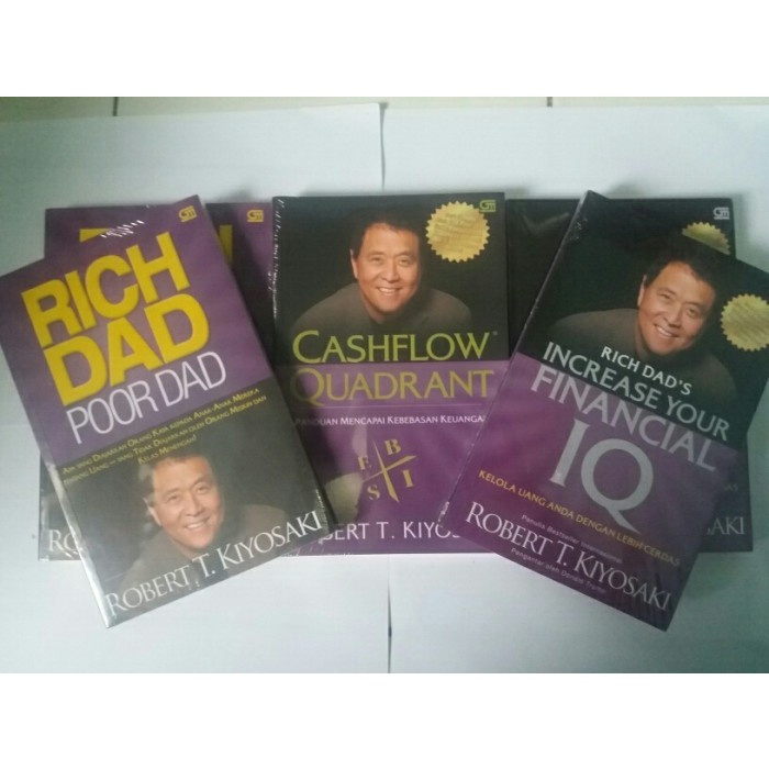 Jual Kesuksesan Buku Rich Dad Poor Dad Cashflow Quadrant Increase