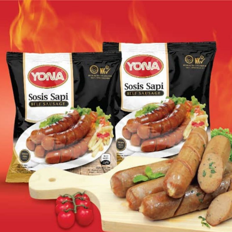 Jual Yona Sosis Bakar Jumbo 500gr | Shopee Indonesia