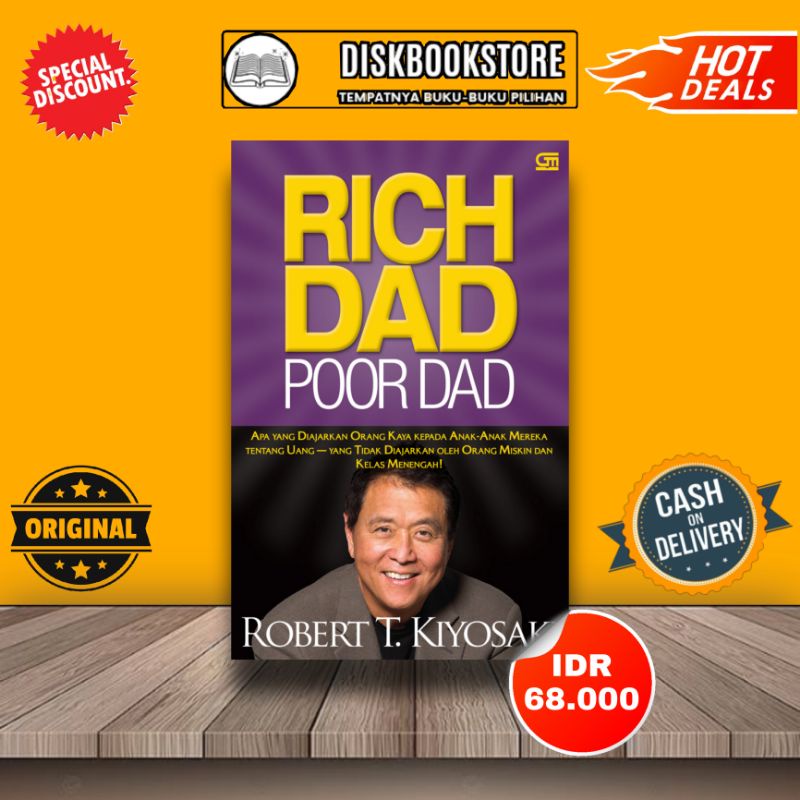 Jual Buku Rich Dad Poor Dad Edisi Revisi Shopee Indonesia