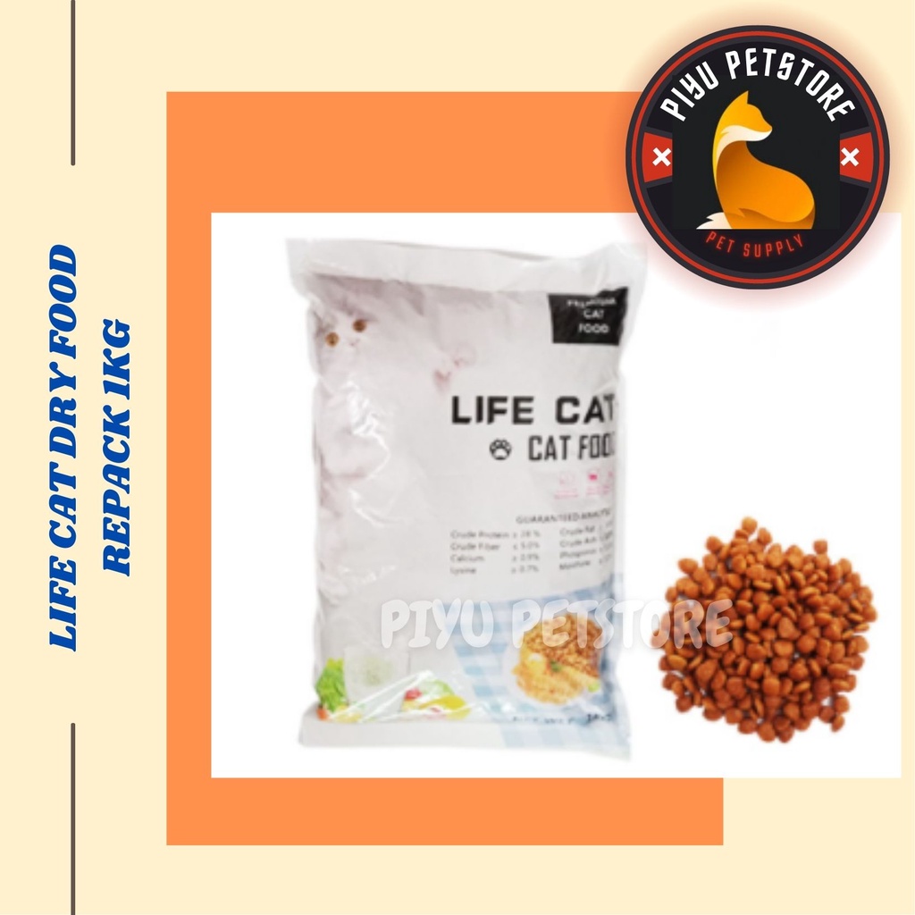 Jual Makanan Kucing Life Cat Dry Food Kemasan Kg Makanan Kucing Kering Shopee Indonesia