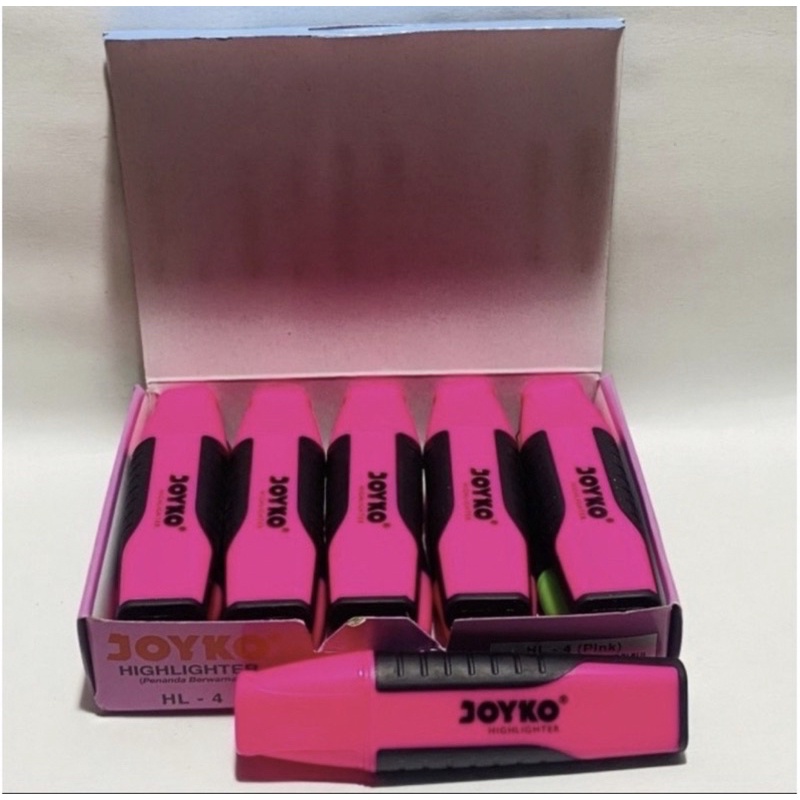 Jual HIGHLIGHTER / STABILO JOYKO / PENANDA JOYKO / 1 BOX ISI 10 PCS ...