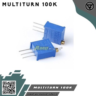 Jual Multiturn K Ohm Trimpot Trimmer Variable Resistor K Multi Turn Shopee Indonesia