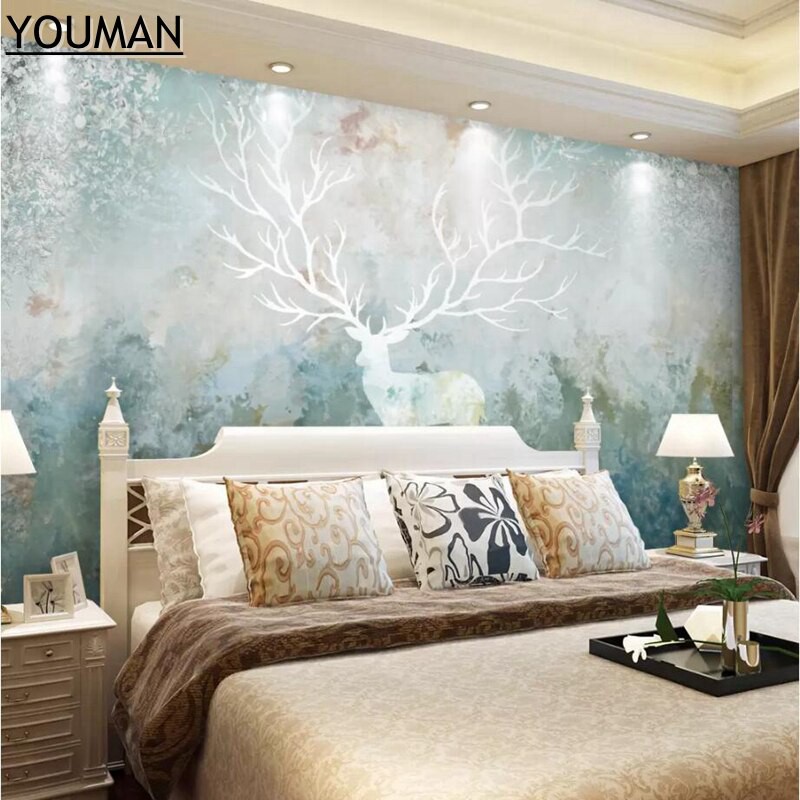 Jual wallpapers youman 3 d Photo Custom Wall Picture Desktop Wallpaper ...