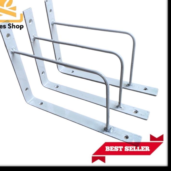Jual DISKON !! 8.8 Besi siku penyangga rak dinding kayu pangkon besi ...