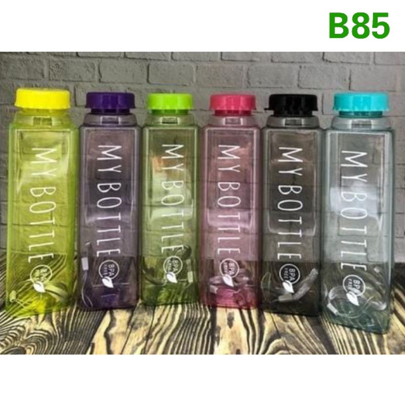 Jual My Bottle Kotak Tutup Bulat Warna Botol Minum Terbaru 2022 Kode B85 Shopee Indonesia 3848