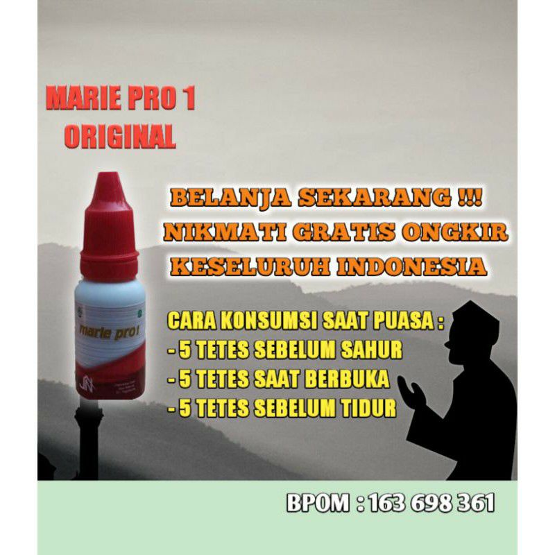 Jual Marie pro / mariepro / mariepro1 / marie pro1 / maripro obat tetes ...