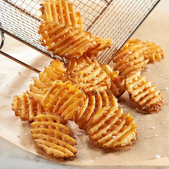 Jual Waffle Fries / Criss Cut Fries Kentang Goreng ala Restoran Shopee Indonesia