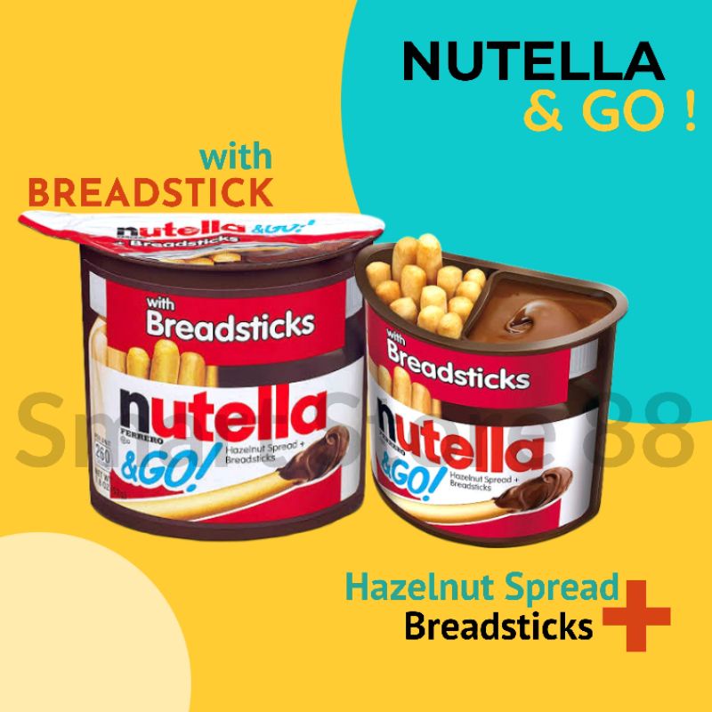 Jual NUTELLA B READY ISI 6 PACK NUTELLA BREADY NUTELLA FERRERO BREADY ...