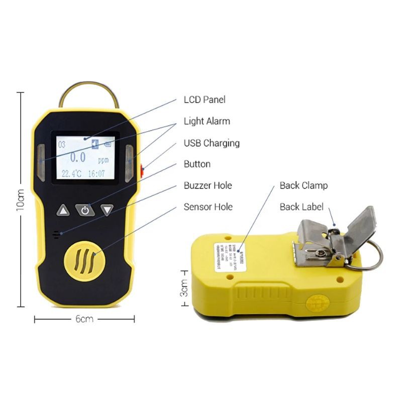 Jual Bosean BH-90A Digital N2 Nitrogen Gas Detector Monitor Alam 70-100% N2 | Shopee Indonesia